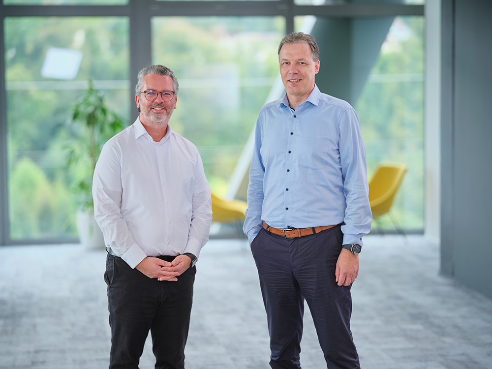 Sven Herrmann, Business Unit Leiter Actemium SI-TEC, Andreas Mathiuet, Managing Director Actemium Switzerland